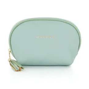 Kosmetiktasche PLUS Leder Mint